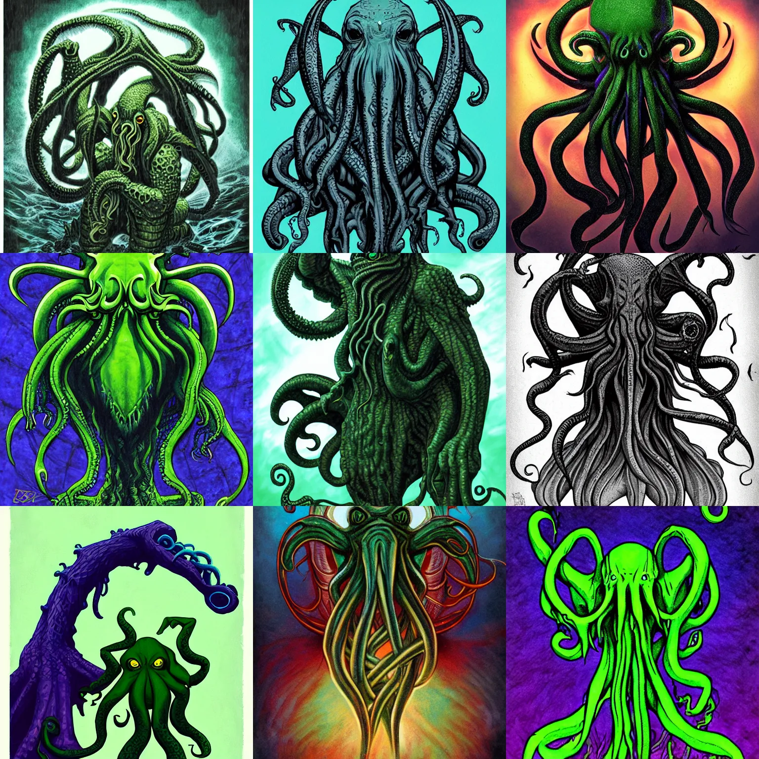 Prompt: Cthulhu by Brett Manning