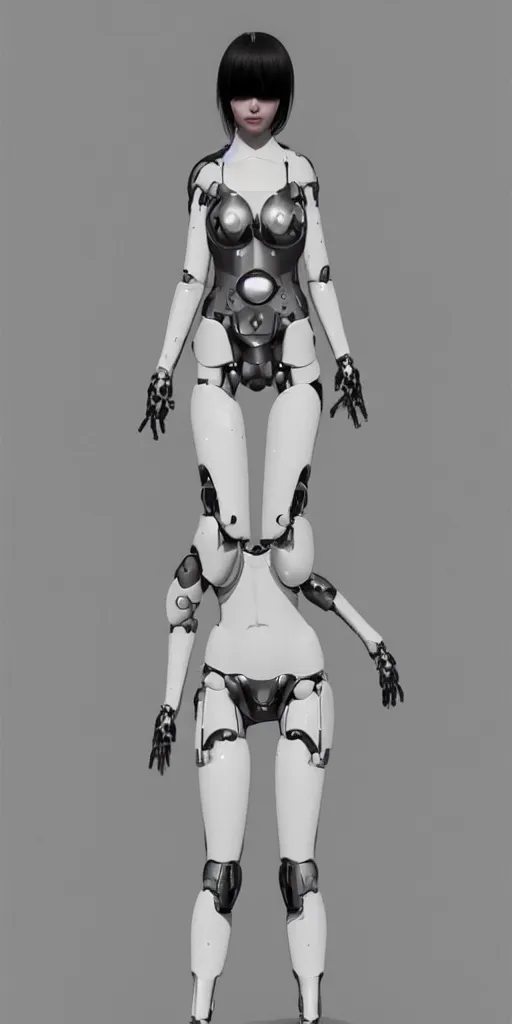 Prompt: beautiful girl with robotic body suit, by wlop, artstation contest winner