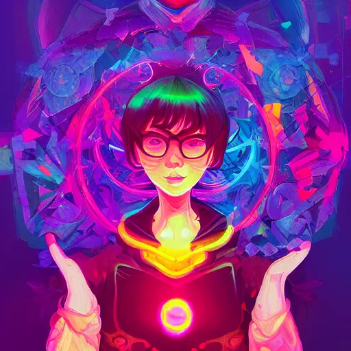 Image similar to skill magic deepdream radiating a glowing aura stuff loot legends stylized digital illustration video game icon artstation lois van baarle, ilya kuvshinov, rossdraws,