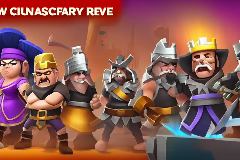 Image similar to new clash royal characters