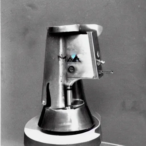 Prompt: a moka. futuristic style by marinetti