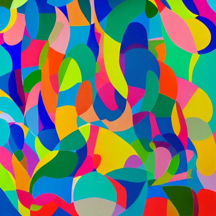 Prompt: abstract colorful shapes