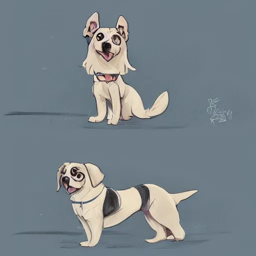 Prompt: !dream A dog who was abandoned but is happy+happy+gloomy+concept art+artstation+by rossdraws+ depicted as a beautiful Instagram profile picture