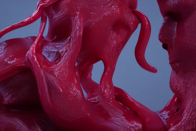 Image similar to Painful pleasures by Lynda Benglis, octane render, 4k, 8k, sharp, beautiful