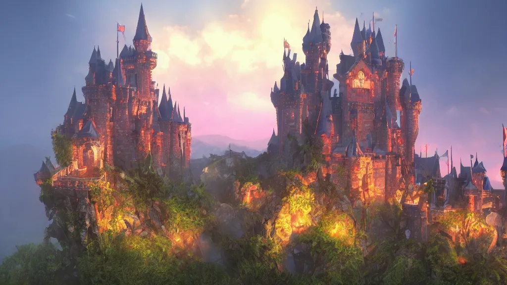 Fantasy Art Castle Images – Browse 82,715 Stock Photos, Vectors, and Video