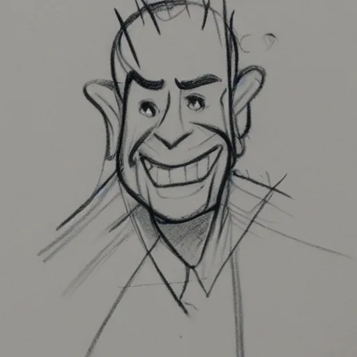 Prompt: milt kahl sketch