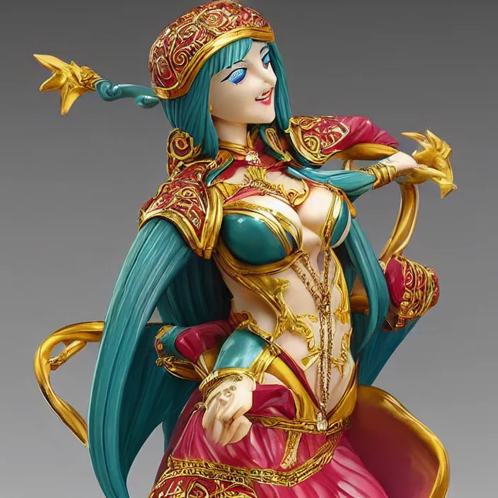 Prompt: Sona Movsesian, a GOODSMILE figure of Sona Movsesian, figurine, detailed product photo,