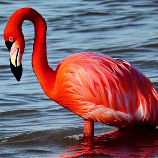 Image similar to photo of world's biggest flamingo