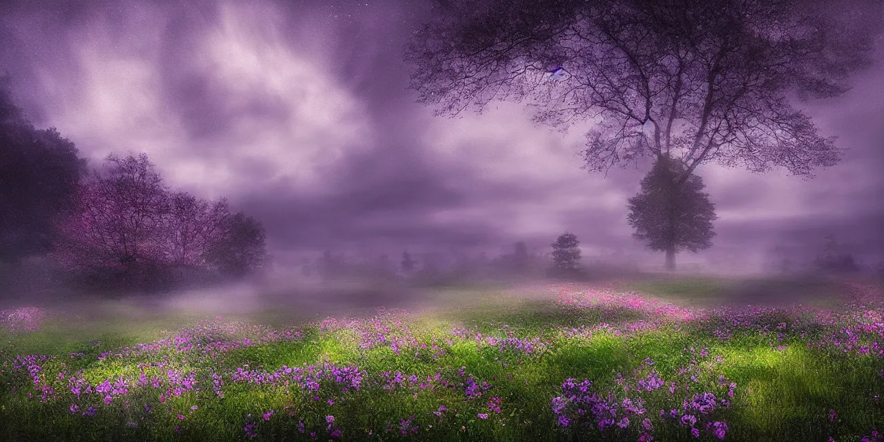 Image similar to a beautiful painting of heaven garden by mikko lagerstedt