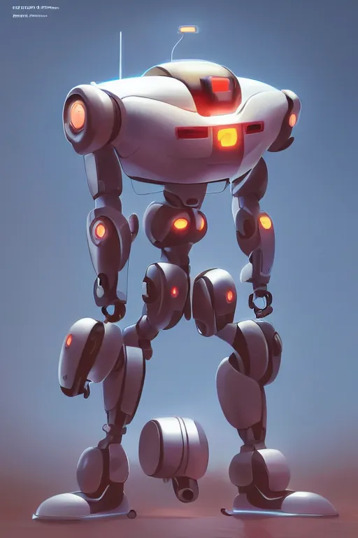 Image similar to metabots medabots medarotto medarot robot minimalist comics, behance hd by jesper ejsing, by rhads, makoto shinkai and lois van baarle, ilya kuvshinov, rossdraws global illumination ray tracing hdr radiating a glowing aura