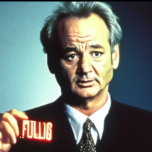 Image similar to bill murray in x files