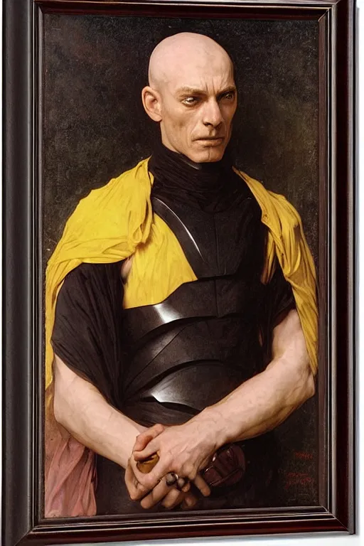 Prompt: Magneto with his helmet on by William Adolphe Bouguereau