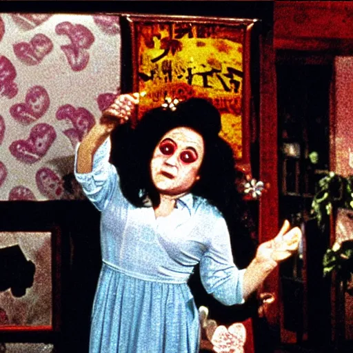 Prompt: danny devito in hausu