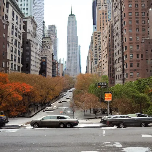 Image similar to New York City abandoned for 500 years