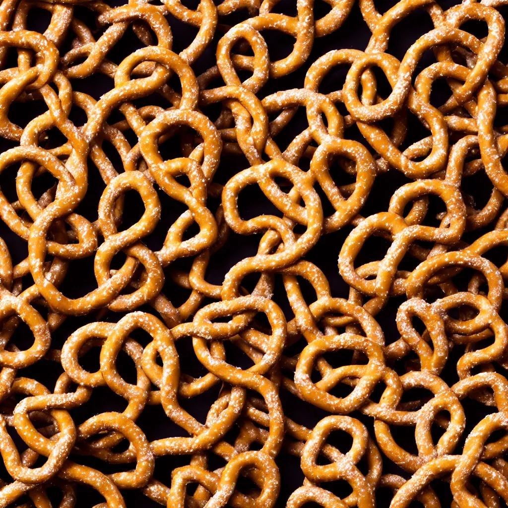 Prompt: pretzel texture, 4k