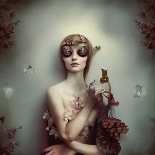 Image similar to tenderness by Natalie Shau, masterpiece