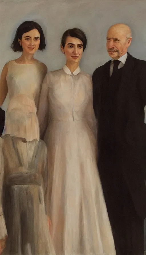 Prompt: detailed portrait of maia sandu, stule of artgem and alexander trufanov and andrei riabovitchev and monia merlo