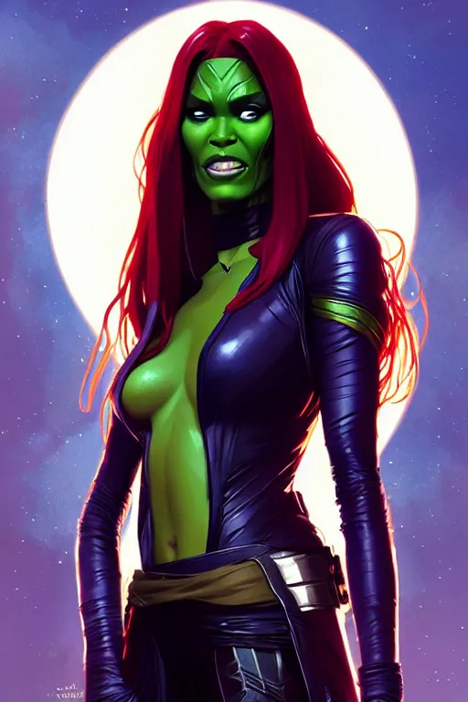 guardians of the galaxy concept art gamora