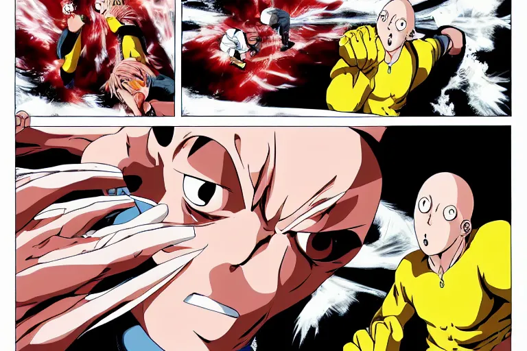 Image similar to saitama serious punch