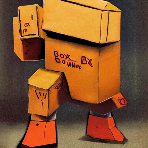 Image similar to boxman