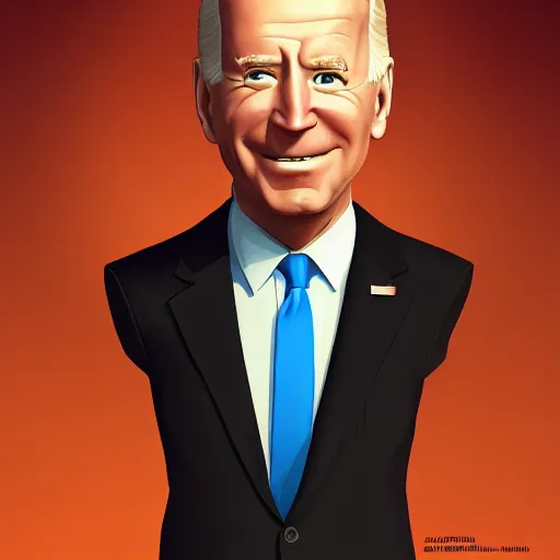 Image similar to joe biden charicature, dramatic lighting, cinematic, establishing shot, extremly high detail, photorealistic, cinematic lighting, artstation, style by disney pixar