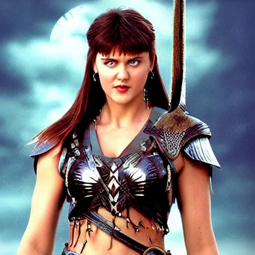 Image similar to xena princess warrior