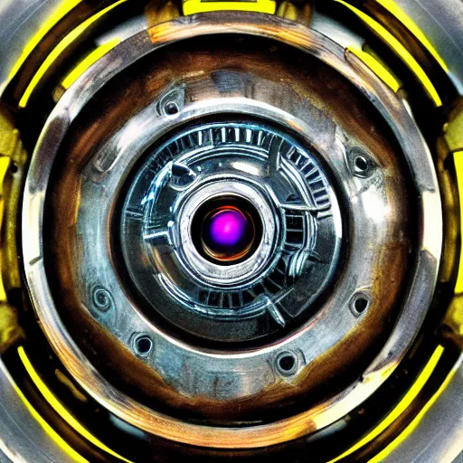 Image similar to eye of mechanical god