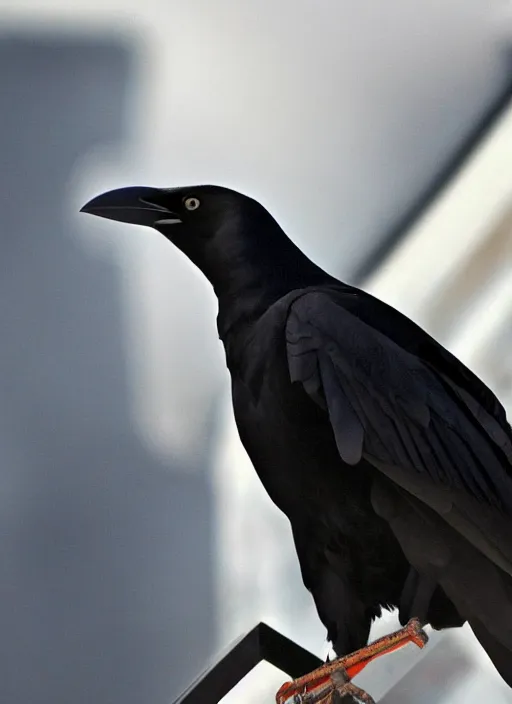 Image similar to a crow dressed as an airplane pilot a highly detailed ultra realistic photograph