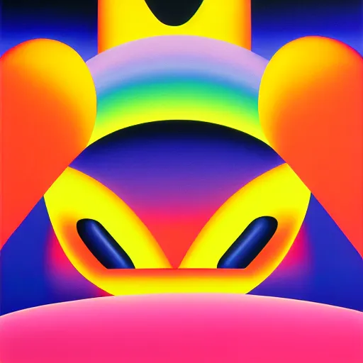 Prompt: logo by shusei nagaoka, kaws, david rudnick, airbrush on canvas, pastell colours, cell shaded, 8 k