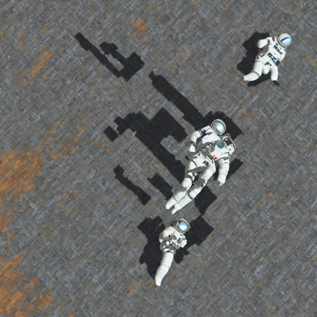 Prompt: cosmonaut texture
