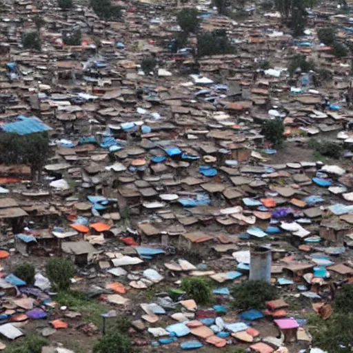 Image similar to slums in America