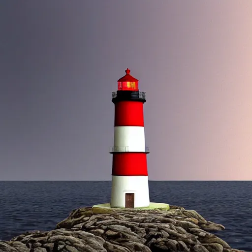 Image similar to a beautiful view of silent hill lighthouse, ultra detailed