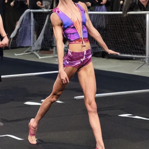 Image similar to a cara with arms and legs