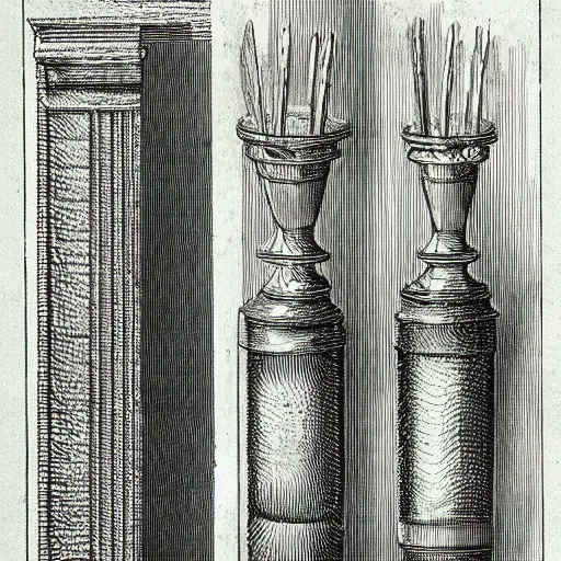 Image similar to old scientific drawing of colour charts and prisms