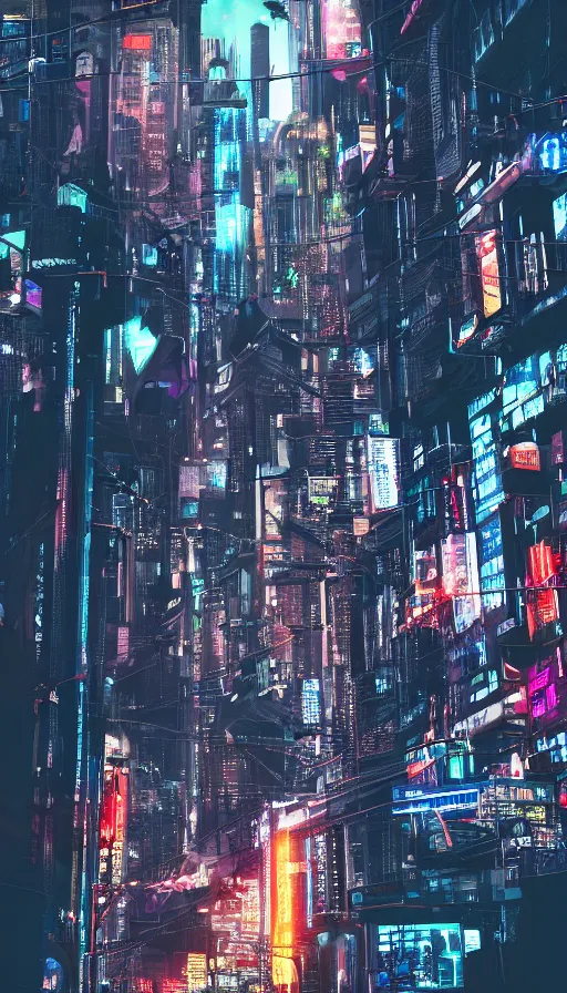 Prompt: cyberpunk city view, cinematic,4k,35mm,street photo, epic