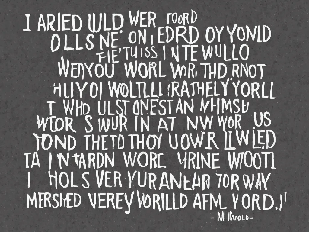 Prompt: I used to rule the world. Photo generated for the following text from a lyrics.