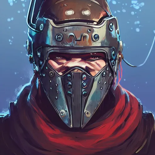 Image similar to cyberpunk viking helmet mask warrior goddess robot ninja fantasy, art gta 5 cover, official fanart behance hd artstation by jesper ejsing, by rhads, makoto shinkai and lois van baarle, ilya kuvshinov, ossdraws