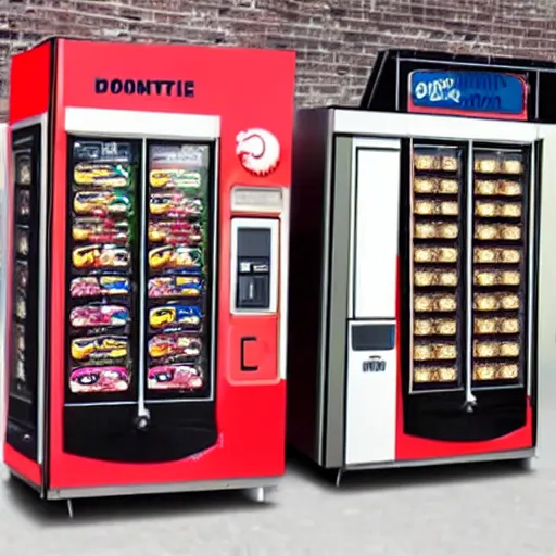 Prompt: Potato vending machine