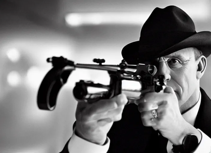 Prompt: first official image from bond 2 6, starring mstislav rostropovich as agent 0 0 7, directed by alejandro inarritu. stunning cinematography, kodak vision 2 0 0 t, high contrast.