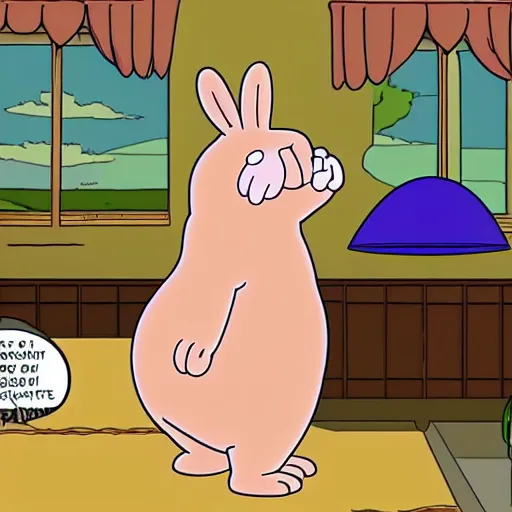 Prompt: Big Chungus in family guy