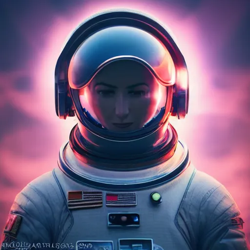 Prompt: beautiful portrait of an astronaut alone on a distant planet with spaceship destroyed, octane render, trending on artstation, hyperrealistic, character photography