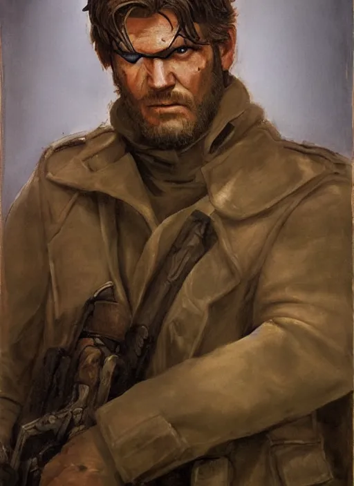 Image similar to punished snake big boss by michelangelo, oil painting, portrait, renaissance, masterpiece, tragic, beautiful, scan, google art project