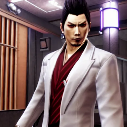 Image similar to kiryu kazuma from yakuza