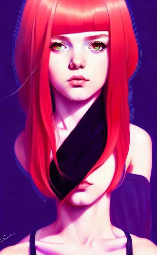 Image similar to a beautiful young british alternative music singer. optical illusion art by ilya kuvshinov lois van baarle ross tran range murata artgerm katsuhiro otomo norman rockwell. highly detailed intricately sharp focus mystically trending deviantart, pinterest, vogue italia, unreal engine 5, 4 k uhd image