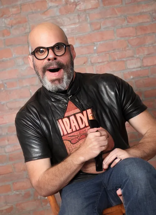 Image similar to daddy likes leather, david cross