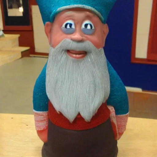 Image similar to Robert Malone as a gnome