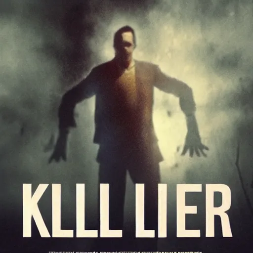 Image similar to The killer stands