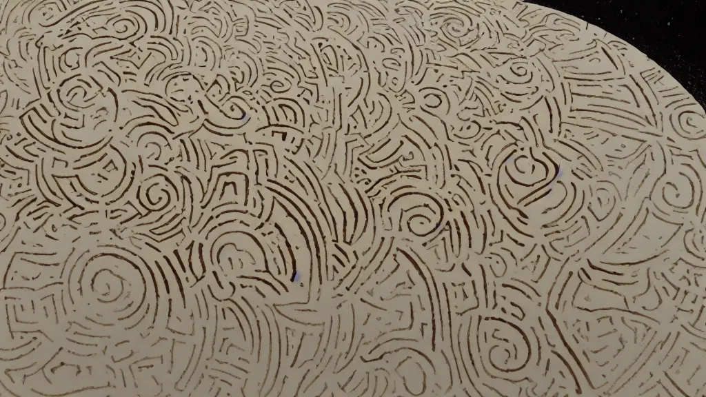 Image similar to sand art hefty ping sticker design