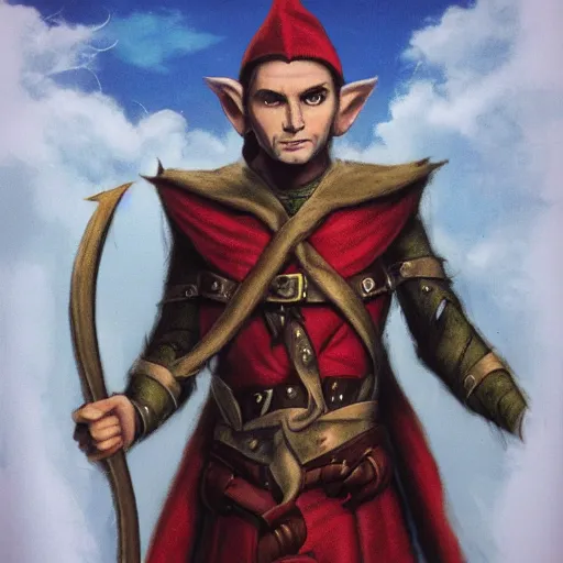 Image similar to male elf