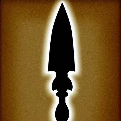 Image similar to a dagger, in the style of SCP artwork